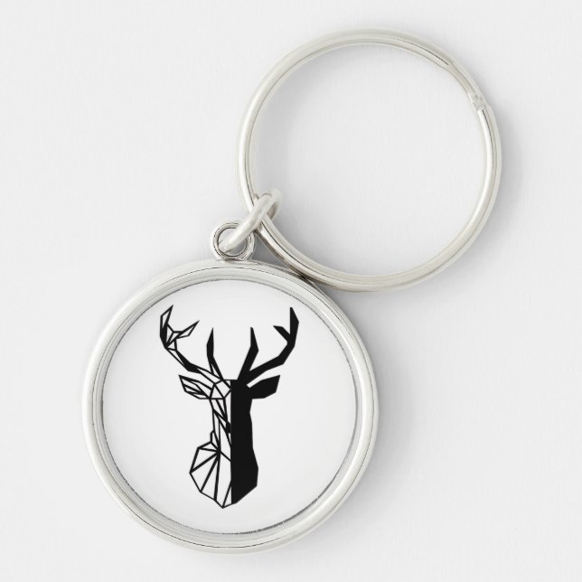 Oh Deer Soft Minimal Vibe  Keychain (Front)