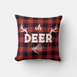 "Oh Deer" Throw Pillow