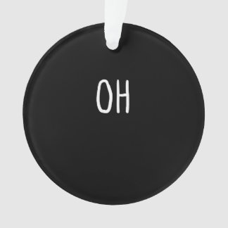 Oh Deer Trendy Halloween Style Acrylic Ornament