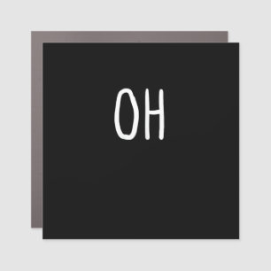 Oh Deer Trendy Halloween Style Car Magnet