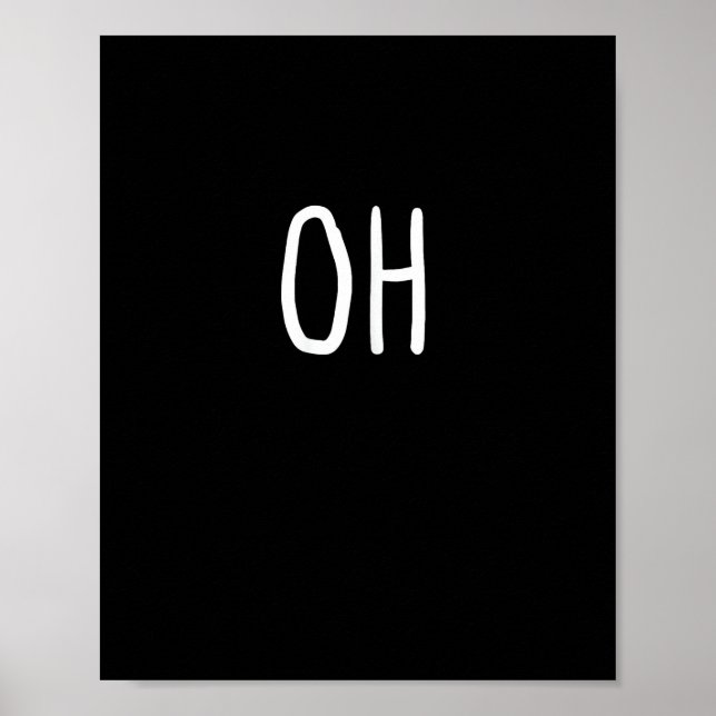 Oh Deer Trendy Halloween Style  Poster (Front)