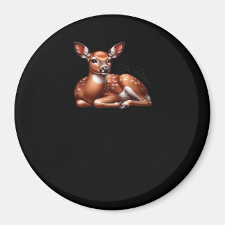 Oh Deer Trendy Modern Aesthetic Magnet