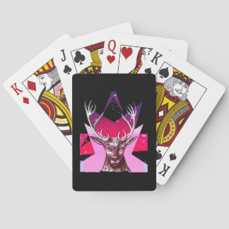 Oh Deer Whimsical Creative Design Poker Cards