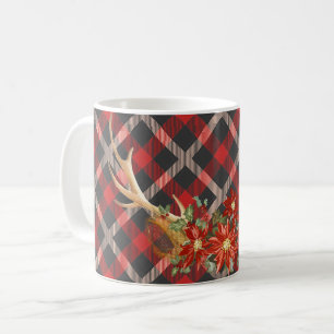 Oh Deer Woodland Antlers Coffee Mug