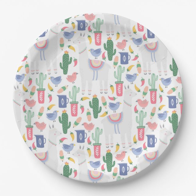 Oh, Flame Collection Paper Plato Plates (Front)