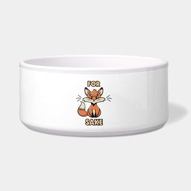 oh for fox sake bowl (Front)