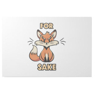 oh for fox sake gallery wrap