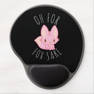 Oh for Fox Sake Gel Mouse Pad