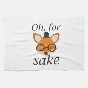 Oh, For Fox Sake Kitchen Towel