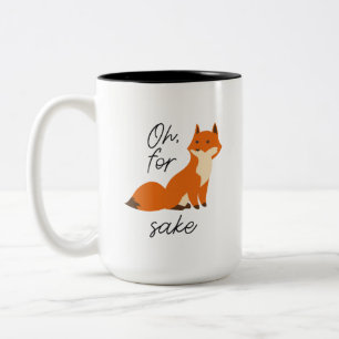 Oh for fox sake mug