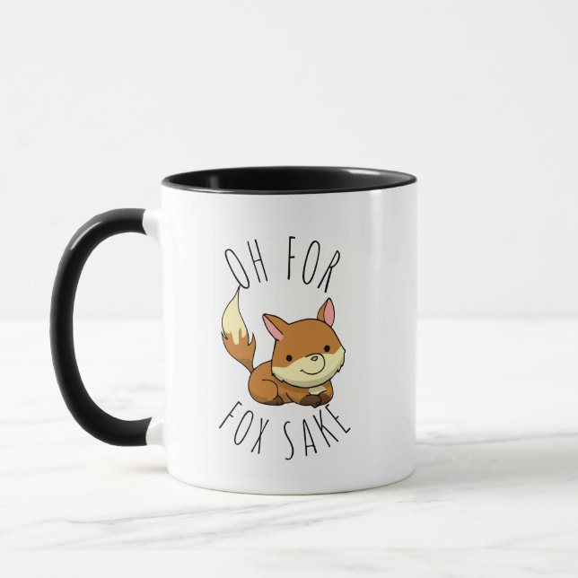 Oh for Fox Sake Mug (Left)