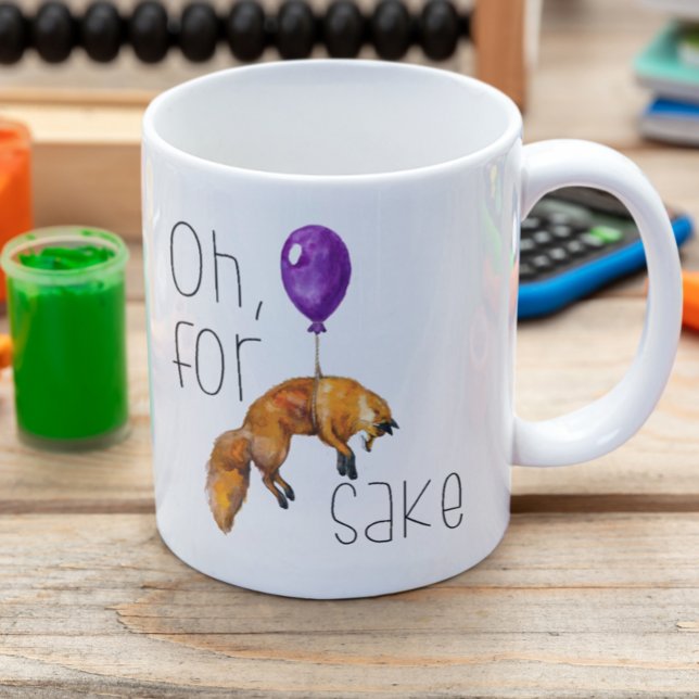 Oh For Fox Sake Mug  Funny  (Creator Uploaded)
