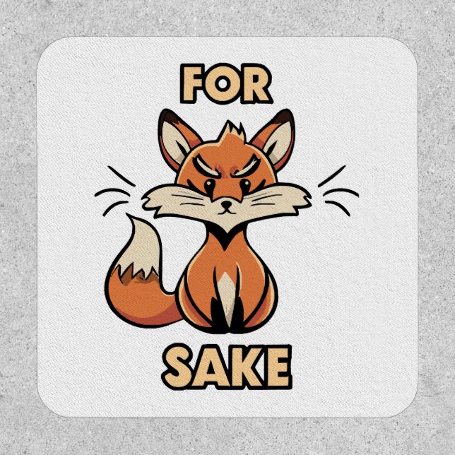 oh for fox sake patch (Front)