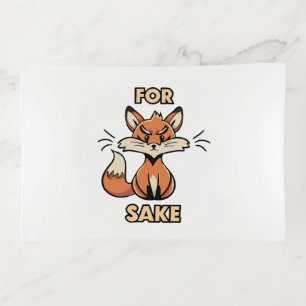 oh for fox sake trinket tray