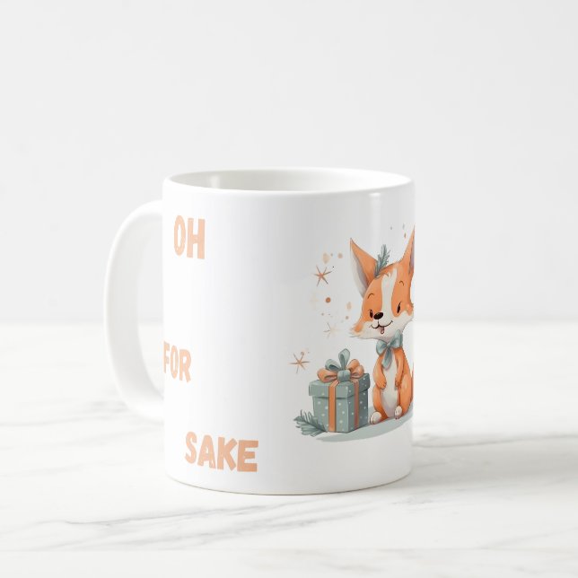 oh for sake coffee mug (Front Left)