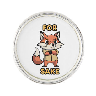 oh For Sake Lapel Pin
