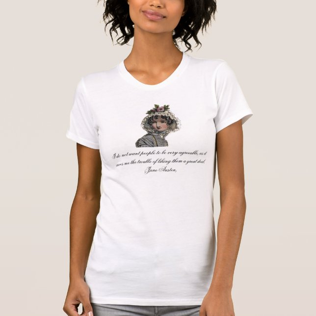 Oh for the love of Jane Austen T-Shirt (Front)