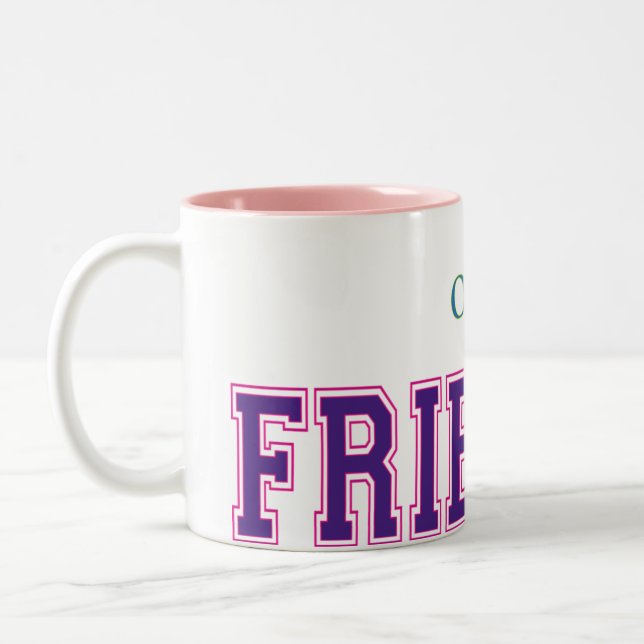 Oh Fribble! Two-Tone Coffee Mug (Left)