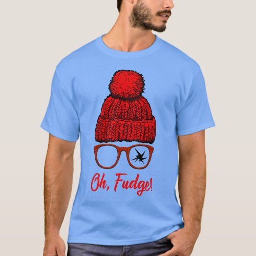 Oh Fudge Funny Christmas Candies Geek Nerd Women S T_Shirt