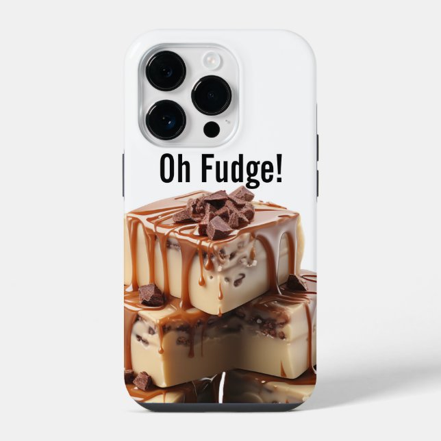 Oh Fudge !  Iphone Case (Back)