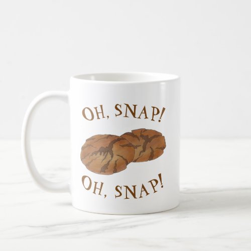 Oh Ginger Snap Amish PA Dutch Gingersnap Cookies Coffee Mug