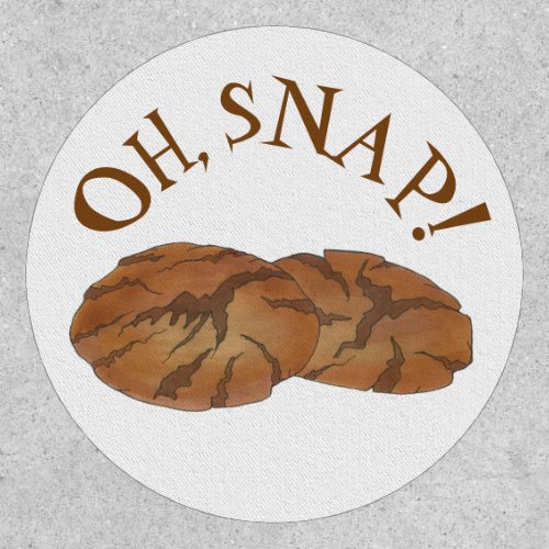 Oh Ginger Snap Amish PA Dutch Gingersnap Cookies Patch