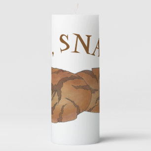 Oh (Ginger) Snap Amish PA Dutch Gingersnap Cookies Pillar Candle