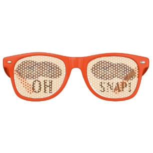 Oh (Ginger) Snap Amish PA Dutch Gingersnap Cookies Retro Sunglasses