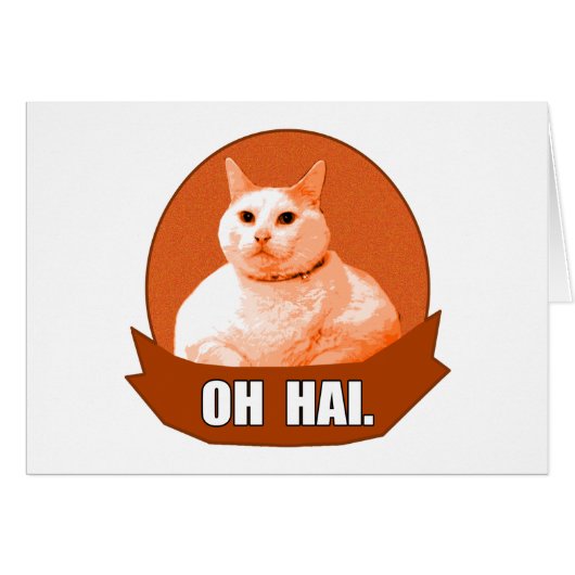 OH HAI. CARDS (Front Horizontal)