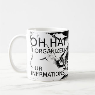 Oh Hai I Organized Ur Infrmations Coffee Mug