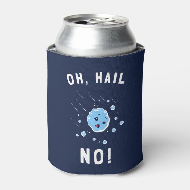 Oh Hail No Can Cooler (Can Front)