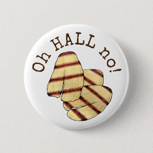 Oh HALL (Hell) No! Halloumi Grilled Cheese Foodie Button