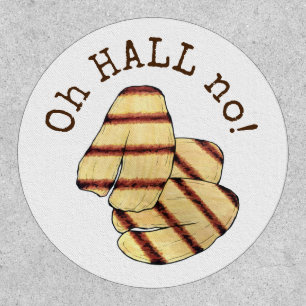 Oh HALL No! Cypriot Halloumi Grilling Cheese Patch
