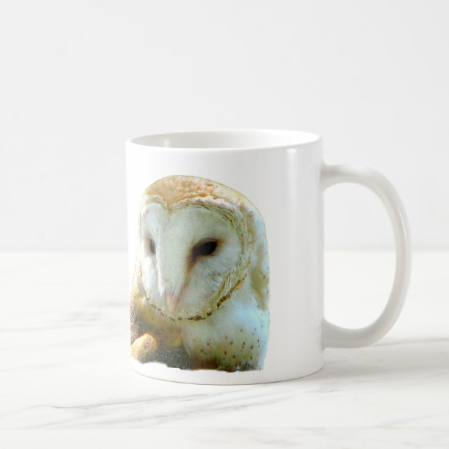 Oh Handsome Barn Owl Coffee Mug (Right)