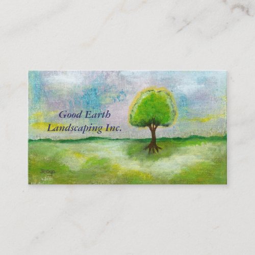 Oh Happy Day Business Profile Cards From Painting