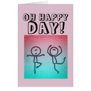 OH HAPPY DAY! OVERSIZED JUMBO BIRTHDAY CARD