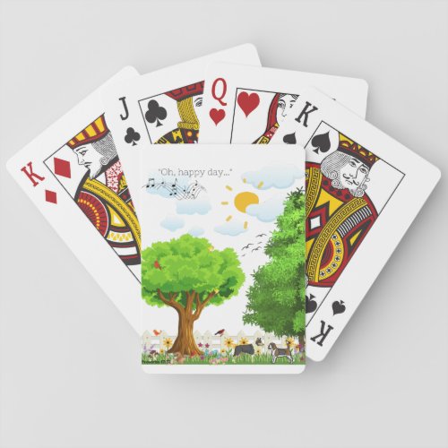 Oh Happy Day Poker Cards