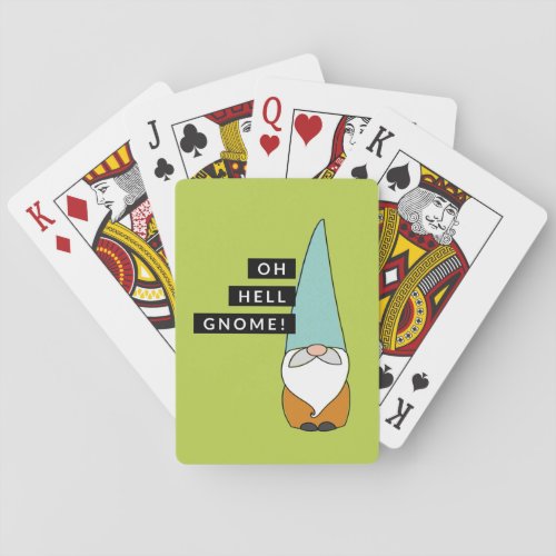 Oh Hell Gnome Playing Cards