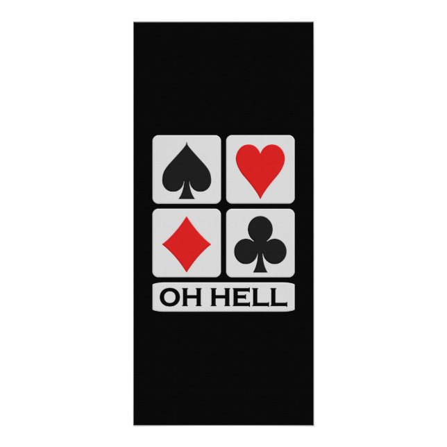 Oh Hell rack card (Front)