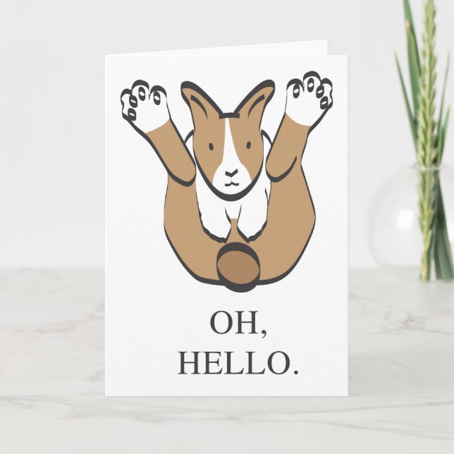 OH, HELLO. CARD (Front)