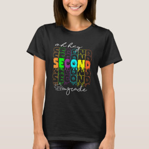 Oh Hey Second Grade Teachers Student Halloween Cos T-Shirt