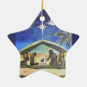 Oh! Holy Night Star Ornament