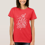 Oh Holy Night T-Shirt<br><div class="desc">Spread belief and love for the birth of Jesus, the reason for the season with this design, which makes excellent gifts for the Holy Family, Priest, pastor, Churchgoers, and Christmas carols. Let's sing and celebrate the nativity of Jesus. Merry Xmas with this "Oh Holy Night" design for church choirs, Christmas...</div>