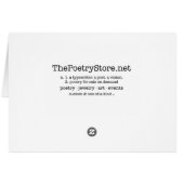 "oh, how they trust" cards (Back Horizontal)