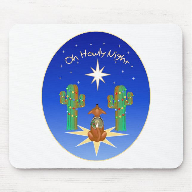 Oh Howly Night Mouse Pad (Front)