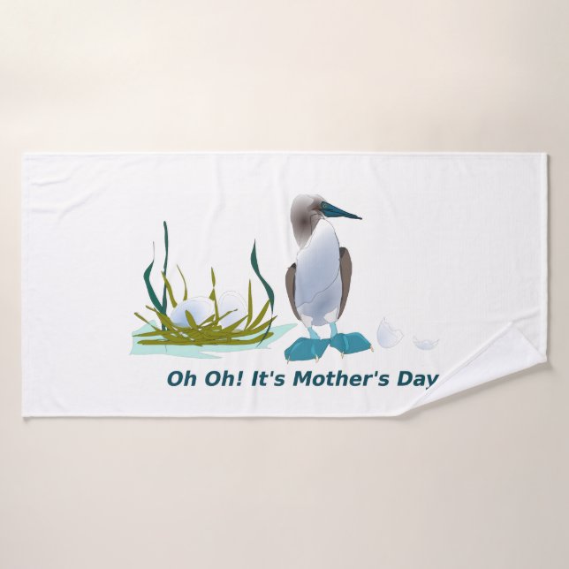 Oh Its Mothers Day Bath Towel Set (Bath Towel)