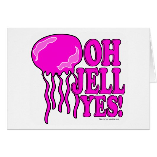 Oh Jell Yes! Cards (Front Horizontal)
