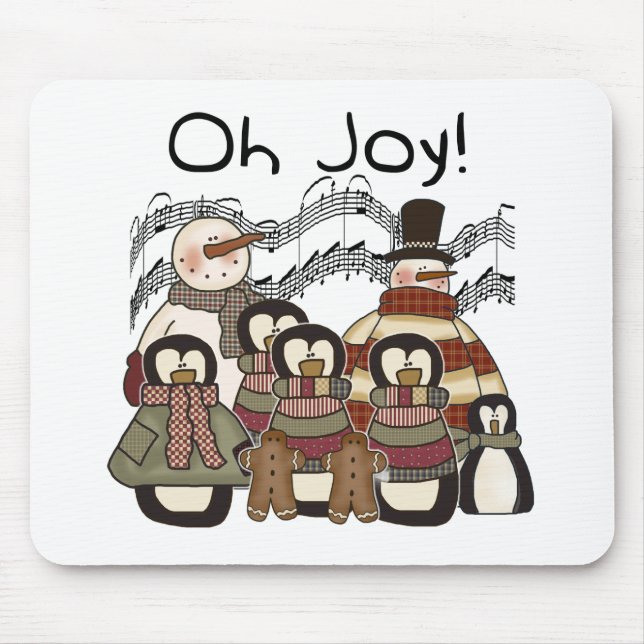 Oh Joy Christmas Mouse Pad (Front)
