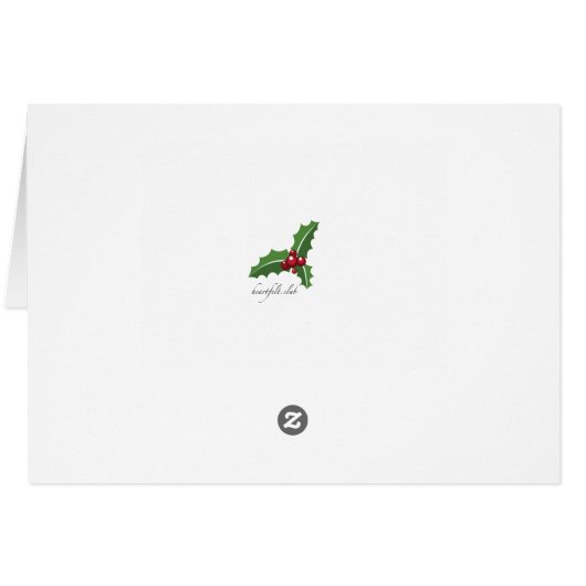 Oh Joy Folded Photo Holiday Card (Back Horizontal)