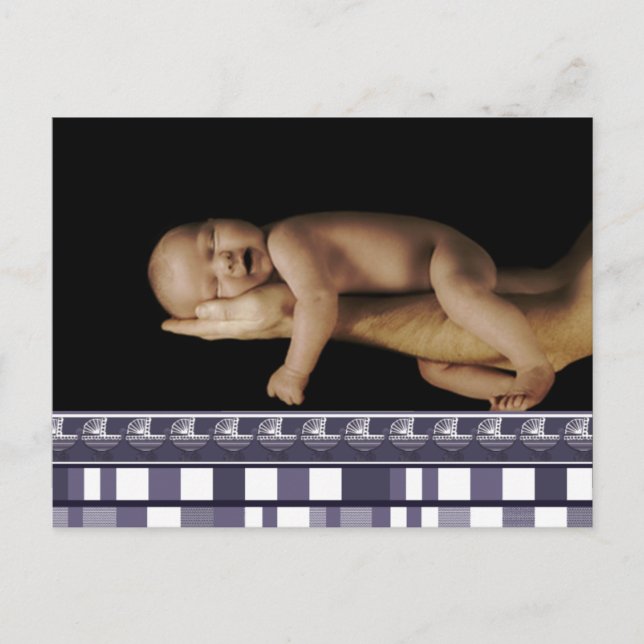 Oh Joy... It's A Boy! Postcard (Front)